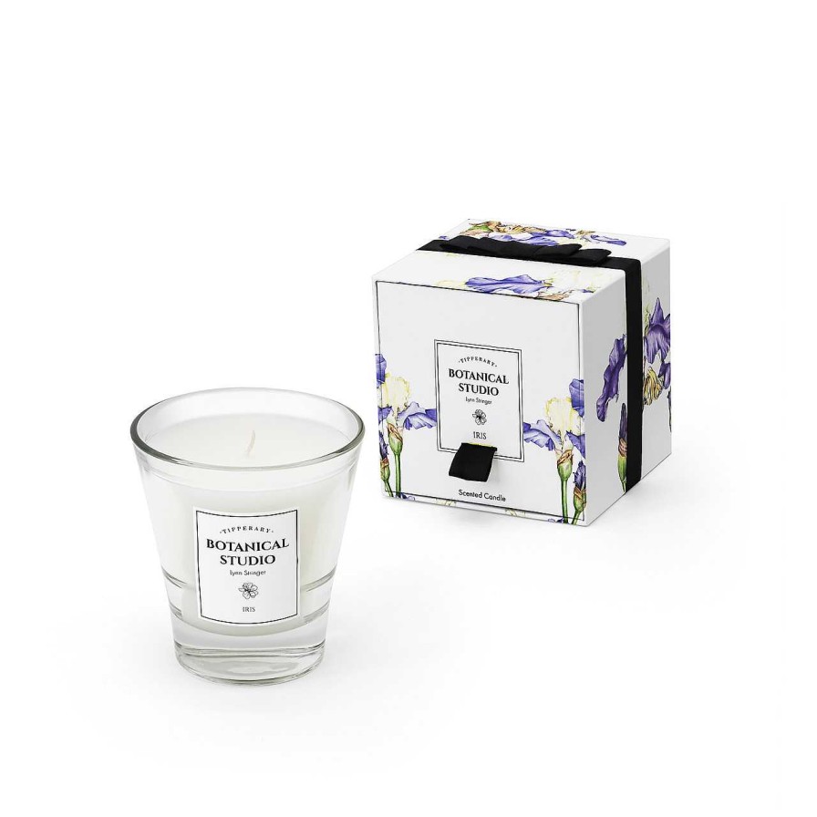 Homeware Tipperary Crystal Candles | Botanical Studio Candle - Iris