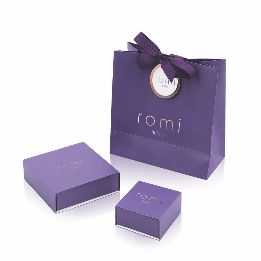 Jewellery Romi Dublin | Romi Silver Purple Stone Bracelet