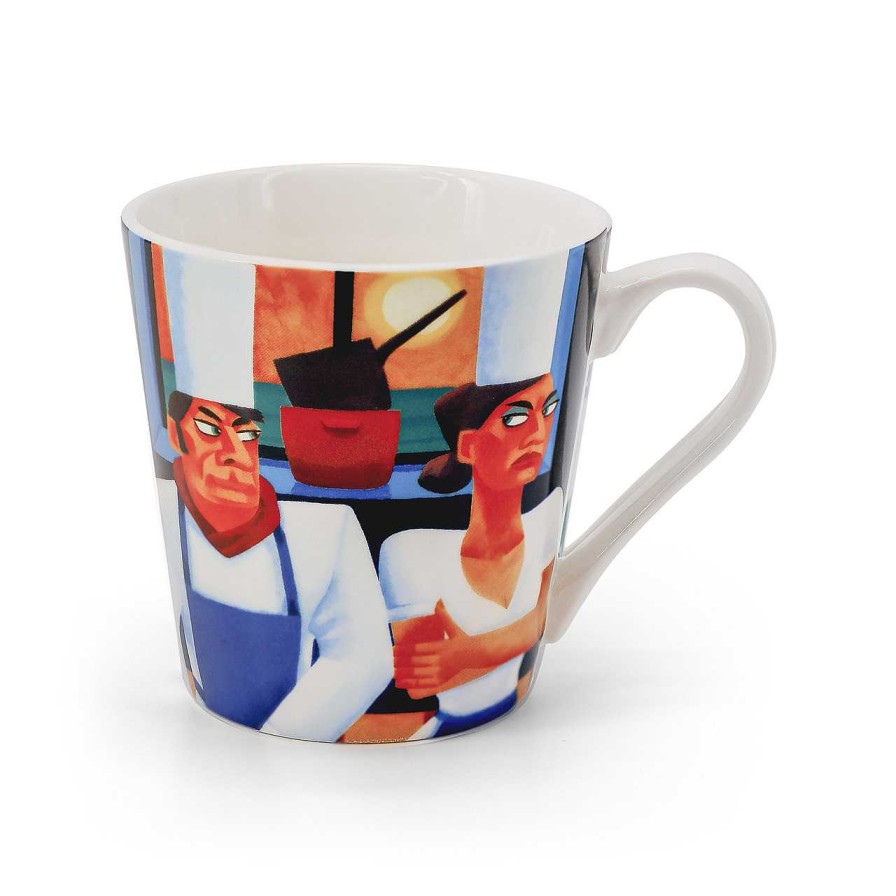 Homeware Graham Knuttel Mugs | Graham Knuttel 'Fish Tale' Mug