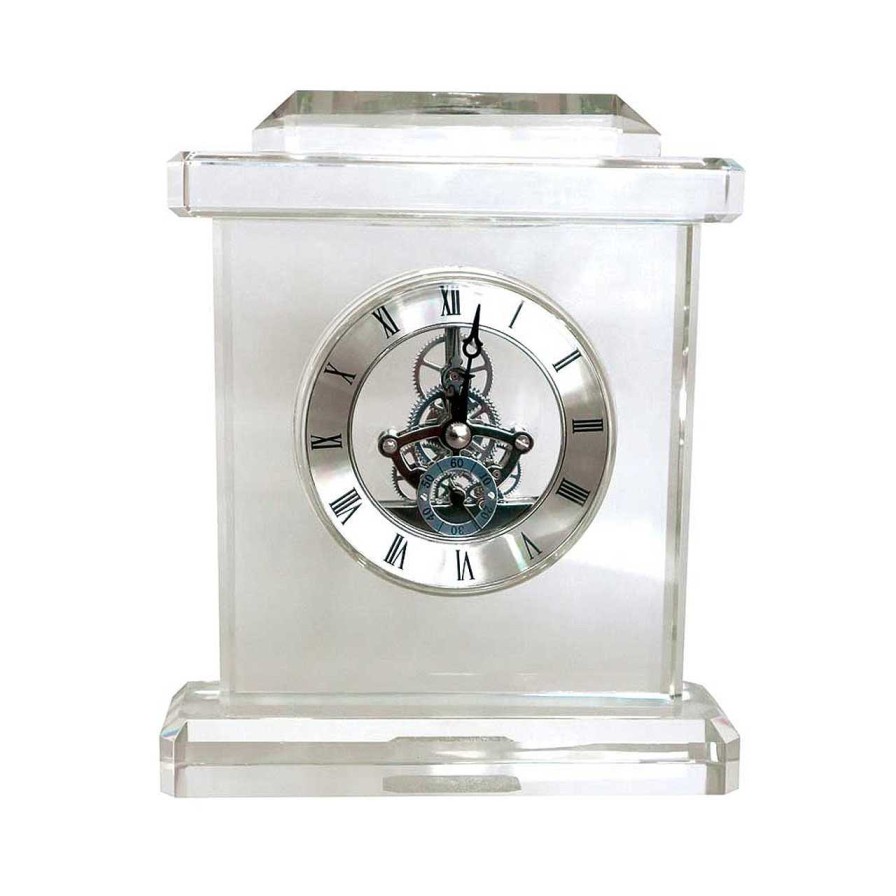 Homeware Tipperary Crystal Cushions | Square Carriage Clock