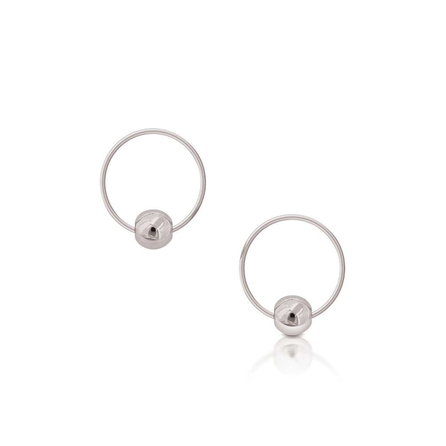 Jewellery Romi Dublin | Romi Silver Bead Earrings