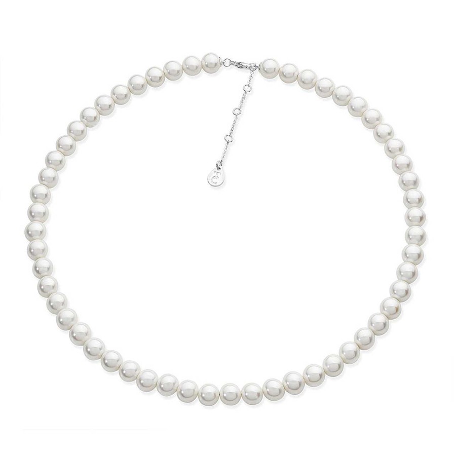 Jewellery Tipperary Crystal | Silver String Pearl Necklace