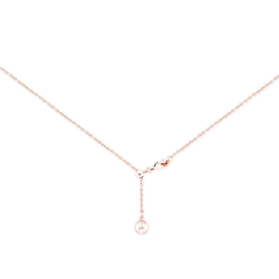 Jewellery Bees | Bee Rose Gold Circle Pendant