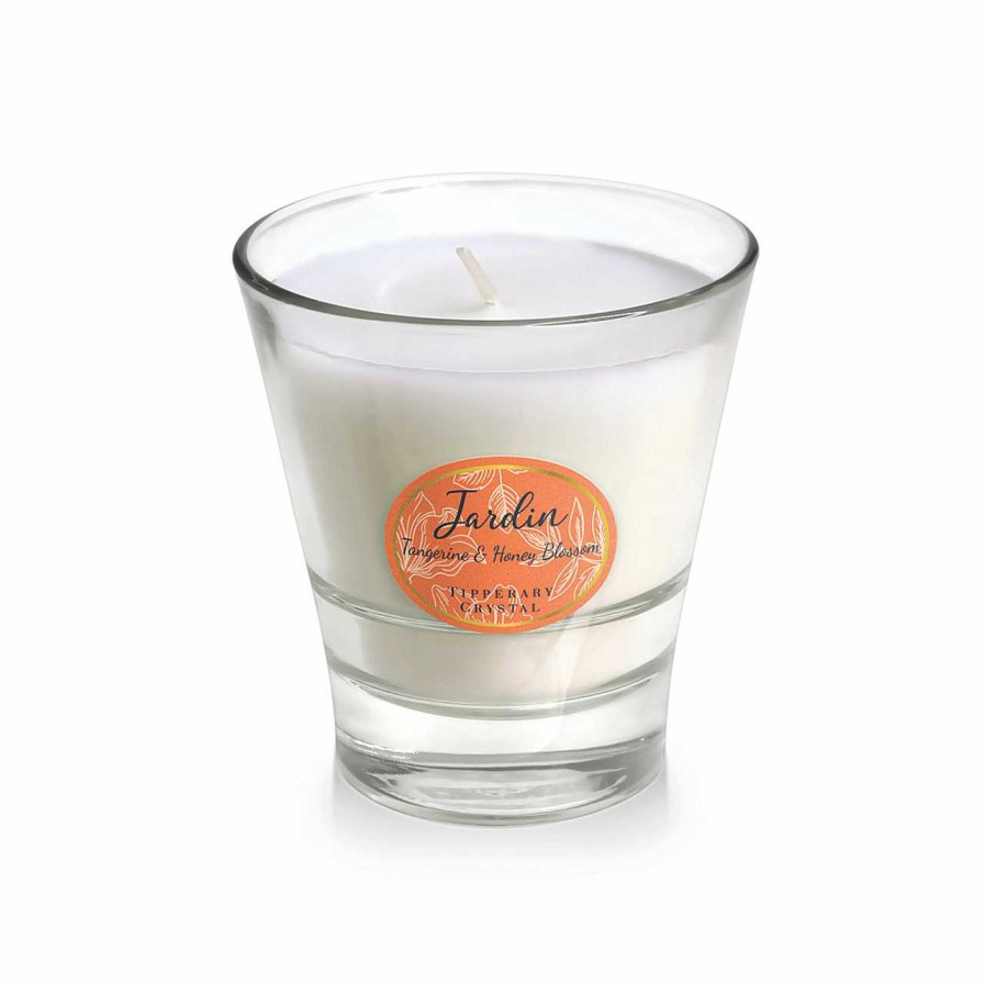 Homeware Tipperary Crystal Candles | Jardin Collection Candle - Tangerine & Honey Blossom