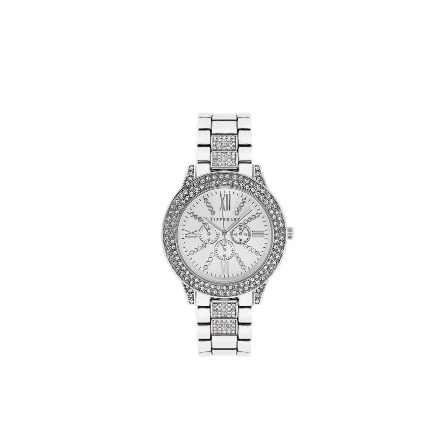 Jewellery Tipperary Crystal | Medici Silver Watch - New Autumn 2023