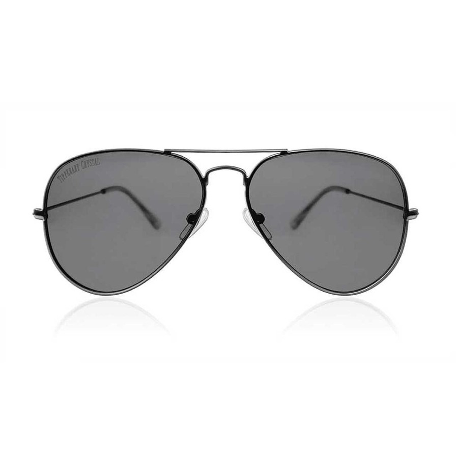 Handbags Tipperary Crystal | Polarized Aviator Sunglasses Black Frame - Free Shipping