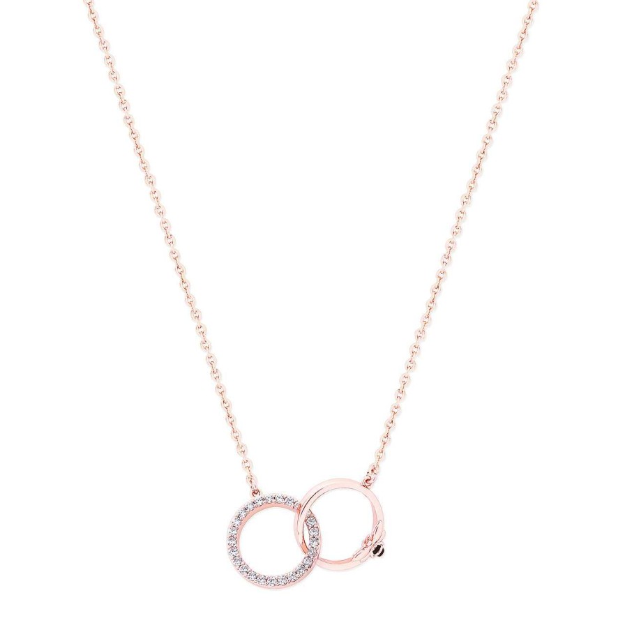 Jewellery Bees | Bee Rose Gold Infinity Pendant