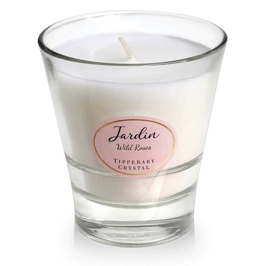 Homeware Tipperary Crystal Candles | Wild Roses Jardin Collection Candle