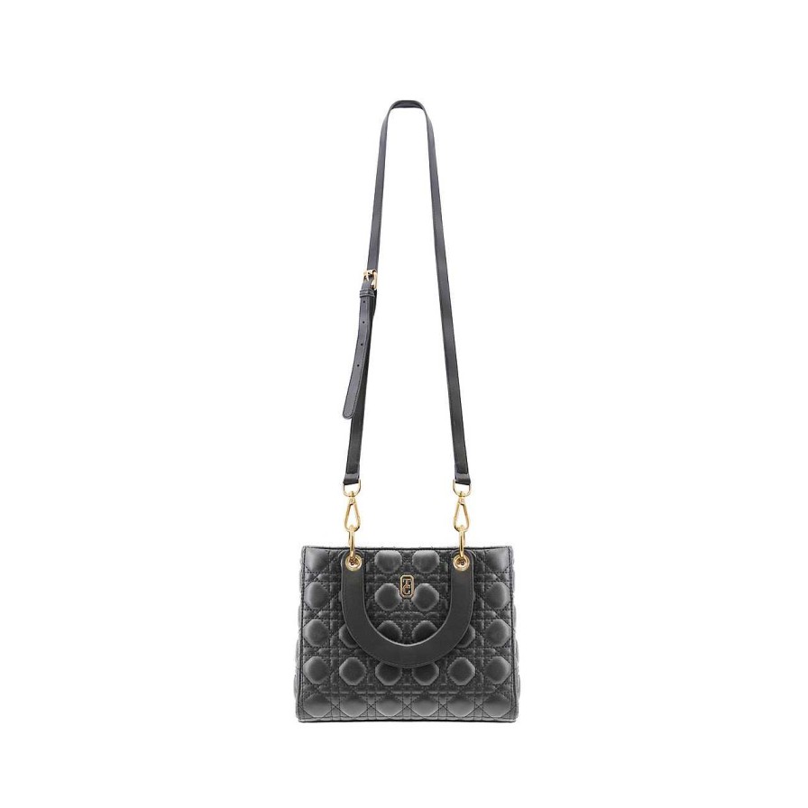 Handbags Tipperary Crystal | Genoa Handbag Black