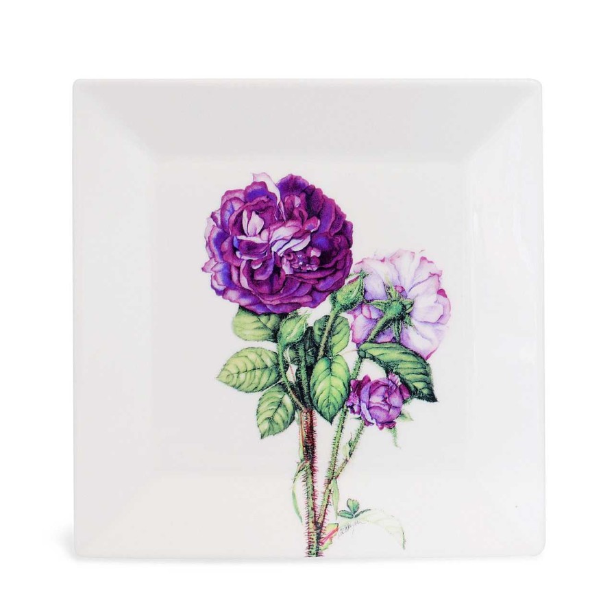 Homeware Tipperary Crystal Oven Glove | Botanical Studio Set Of 4 Side Plates - Iris, Mermaid Rose, Moss Rose & Peony