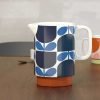 Homeware Orla Kiely Mugs | Orla Kiely Pitcher Jug - Block Flower Navy