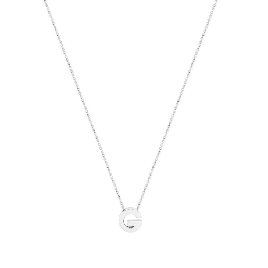 Jewellery Tipperary Crystal | Sterling Silver Tipperary Letter "G" Pendant