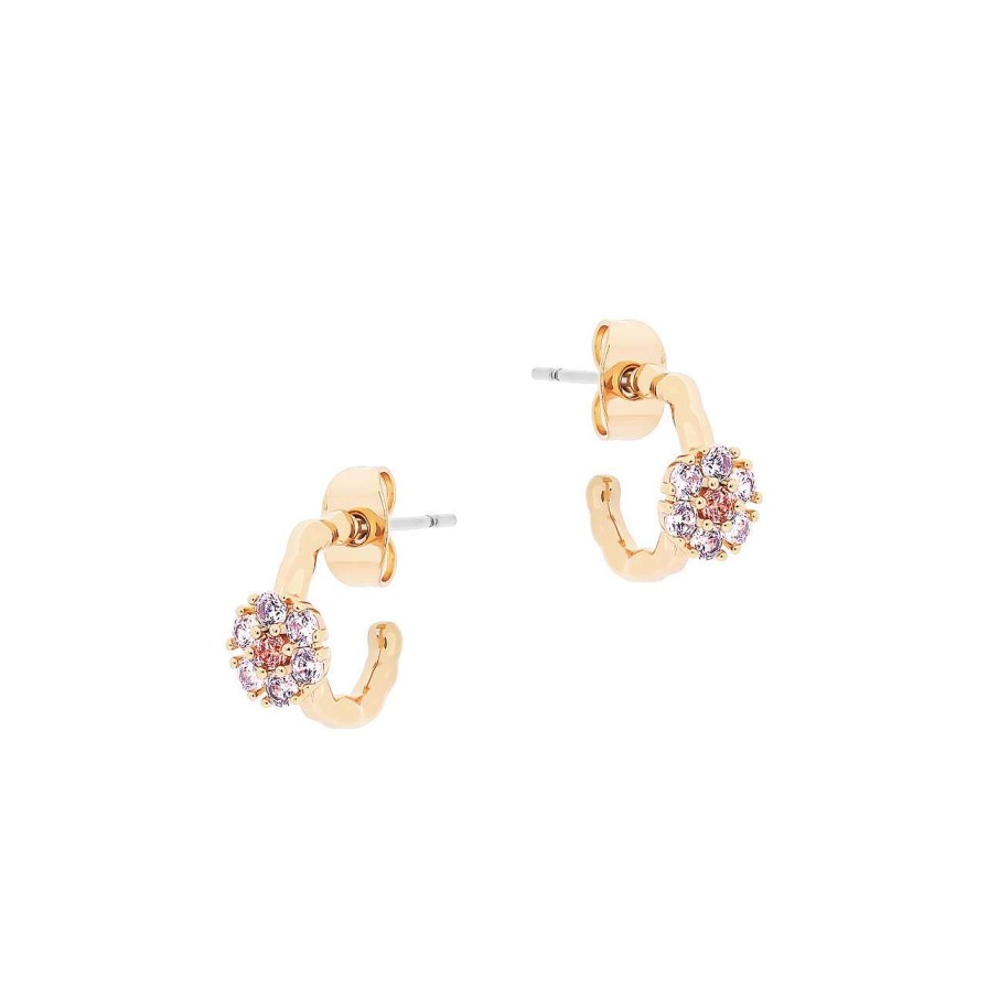 Jewellery Tipperary Crystal | Tc Daisy Earrings Gold