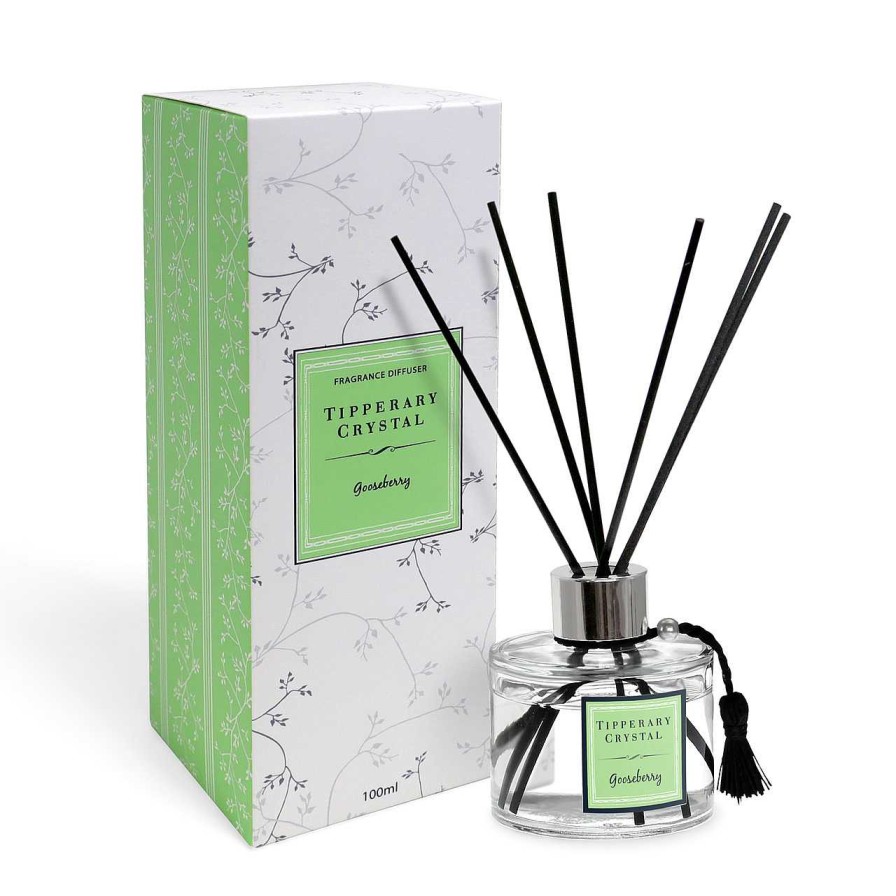 Homeware Tipperary Crystal Diffusers | Gooseberry Fragranced Diffuser Set