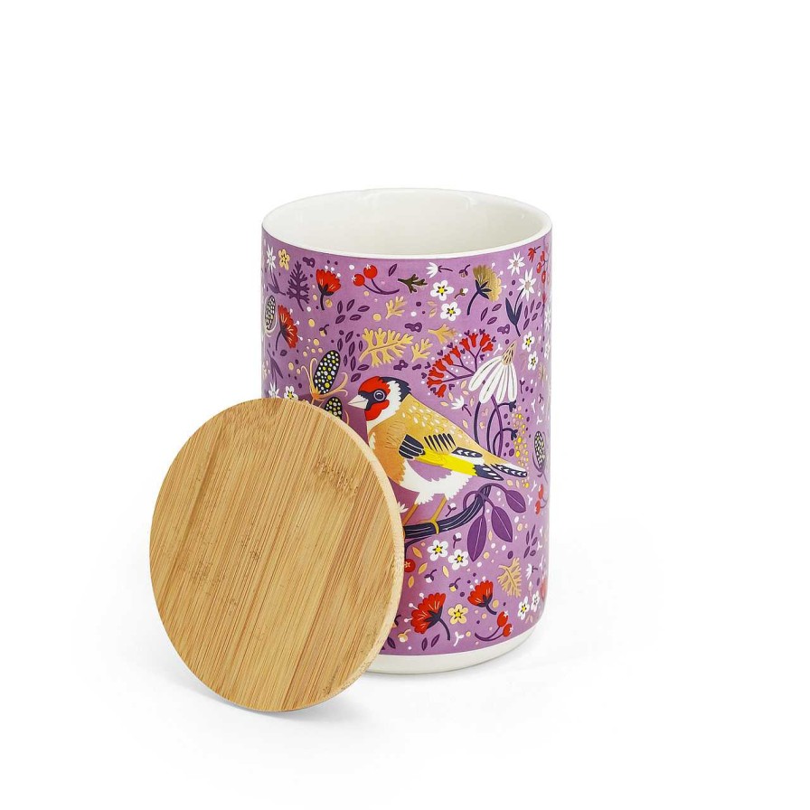 Homeware Birdy Mirror | Birdy Storage Jar - Goldfinch