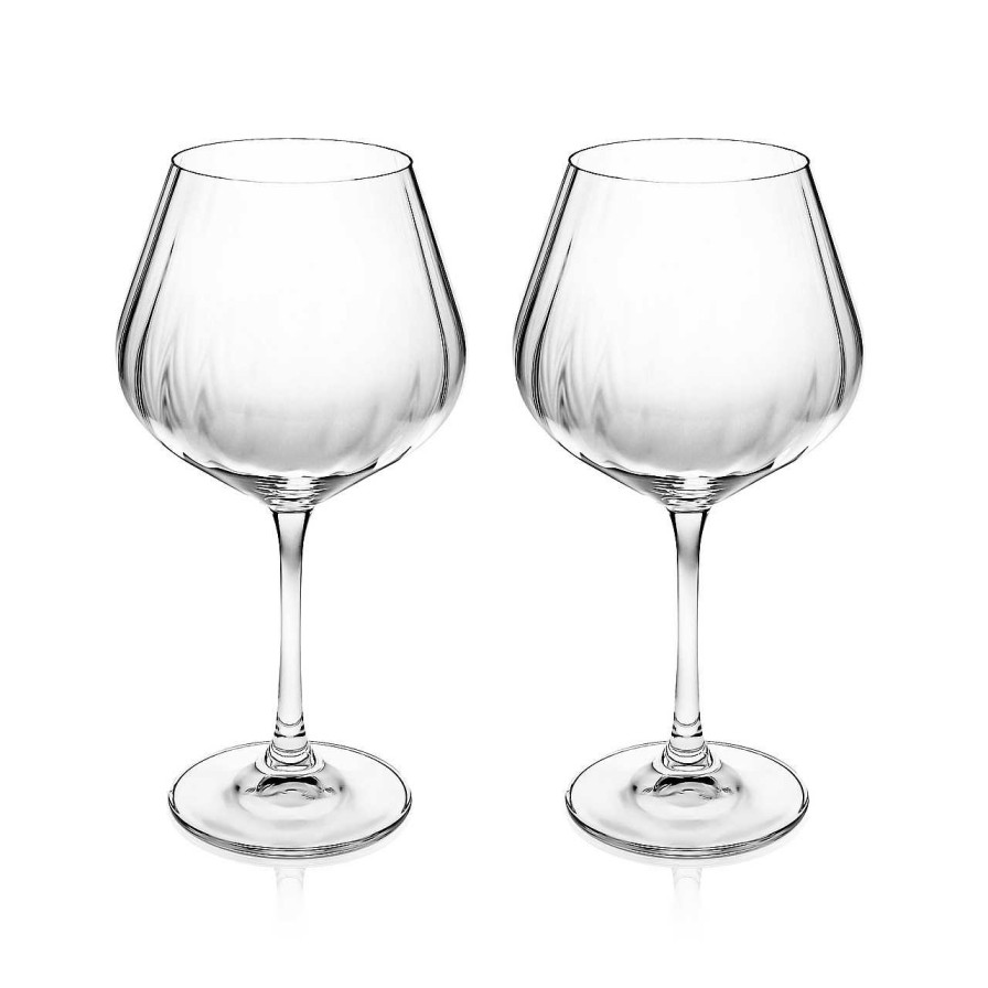 Homeware Tipperary Crystal Mugs | Ripple Gin & Tonic Set Of 2 Glasses