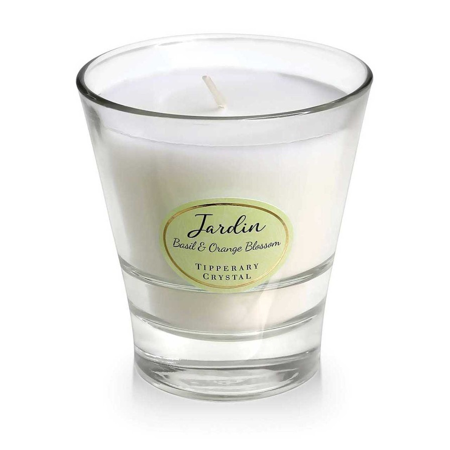 Homeware Tipperary Crystal Candles | Basil & Orange Jardin Collection Candle