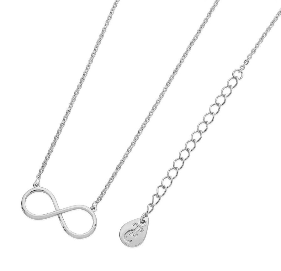 Jewellery Tipperary Crystal Diffusers | Sterling Silver Simple Infinity Pendant