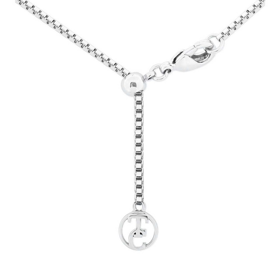 Jewellery Tipperary Crystal | T-Bar Pendant Silver