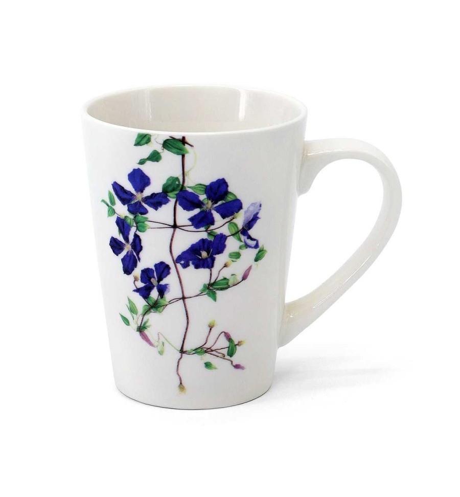 Homeware Tipperary Crystal Mugs | Botanical Studio - Clematis Mug