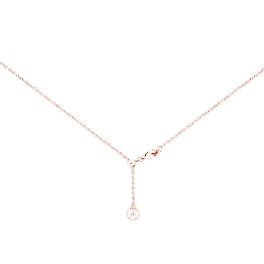 Jewellery Bees | Bee Rose Gold White Pendant