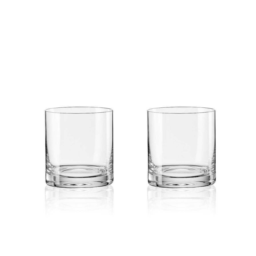 Homeware Tipperary Crystal Cups | Eternity S/2 Crystal Whiskey Glasses