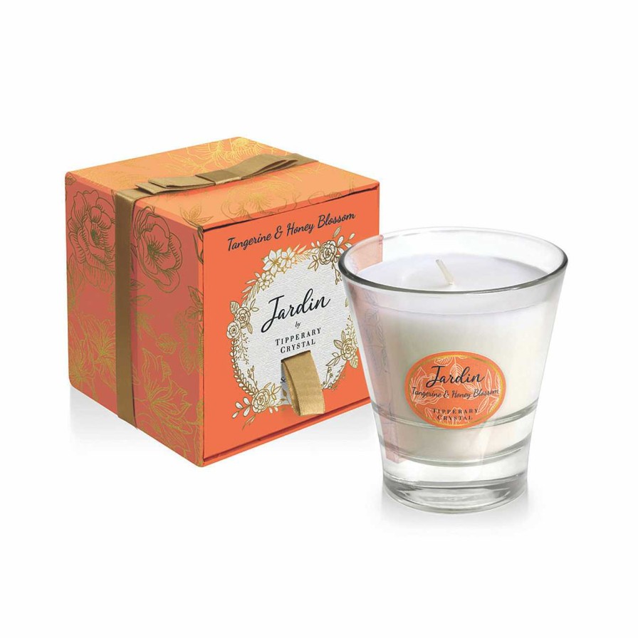 Homeware Tipperary Crystal Candles | Jardin Collection Candle - Tangerine & Honey Blossom