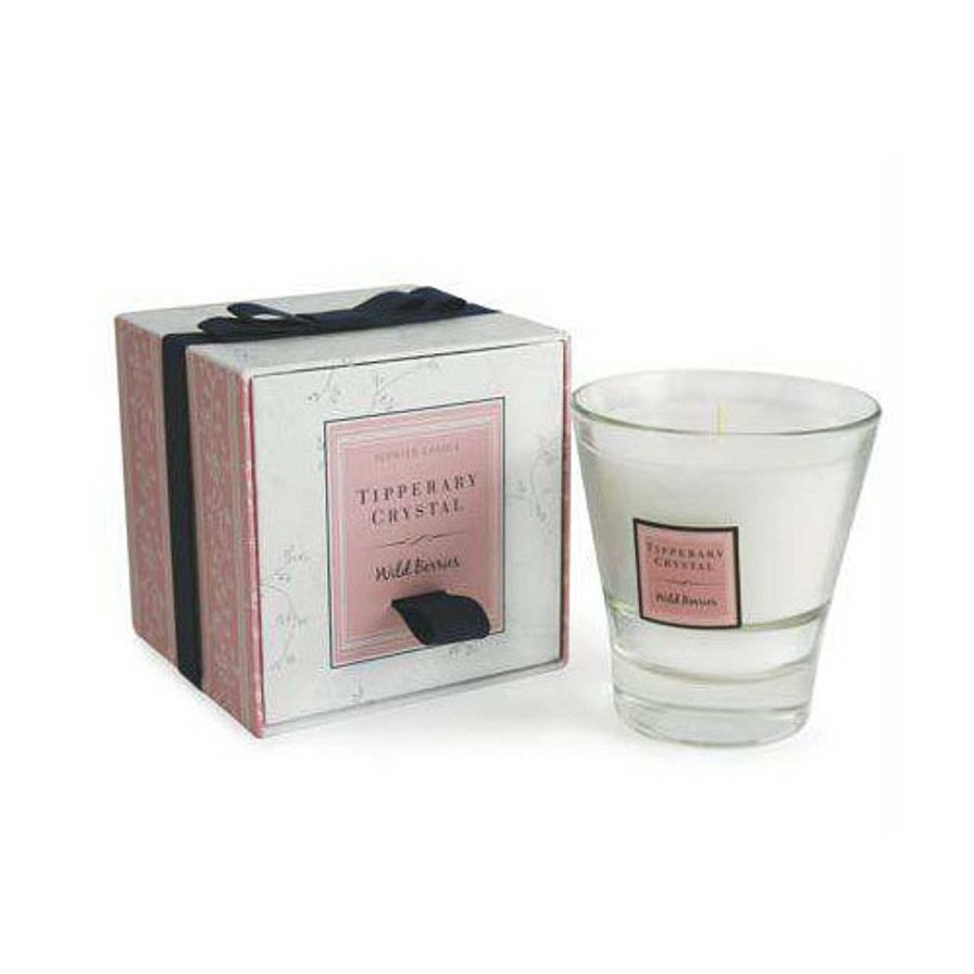 Homeware Tipperary Crystal Candles | Tipperary Wild Berries Filled Tumbler Glass