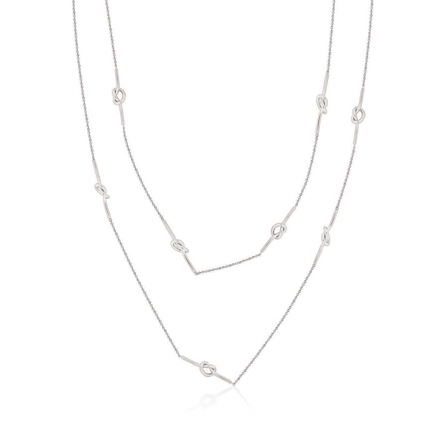 Jewellery Romi Dublin | Romi Silver Knot Necklace