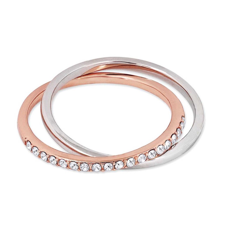 Jewellery Tipperary Crystal | Interlinked Rings