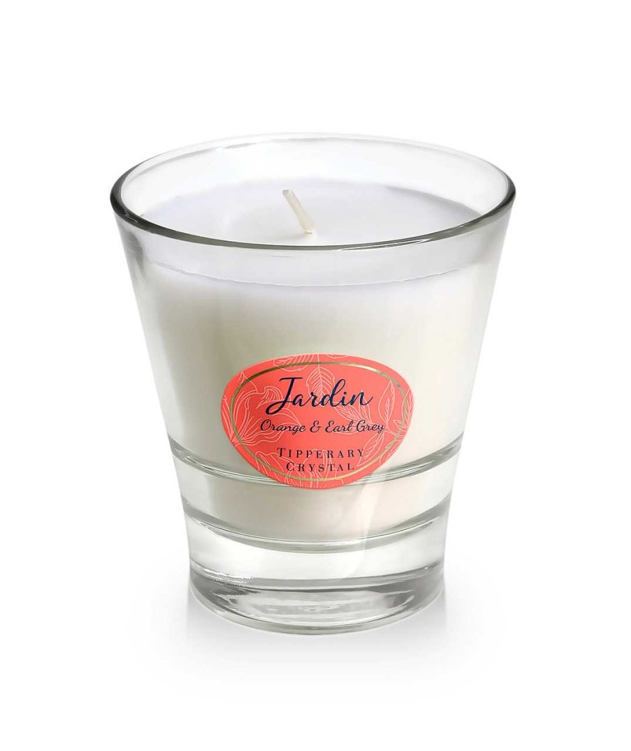 Homeware Tipperary Crystal Candles | Orange & Earl Grey - Jardin Collection Candle