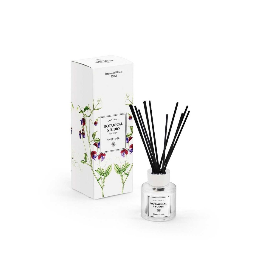 Homeware Tipperary Crystal Diffusers | Botanical Studio Diffuser - Sweet Pea