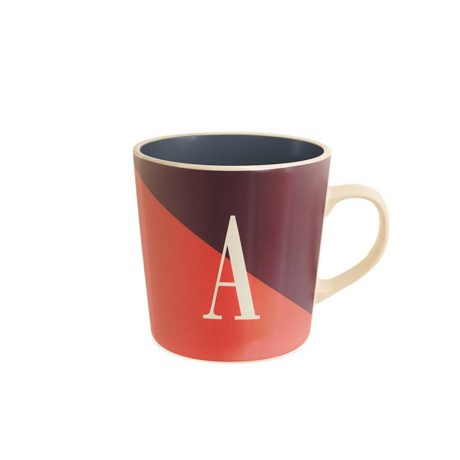 Homeware Tipperary Crystal Mugs | Tipperary Crystal Initial "A" Mug