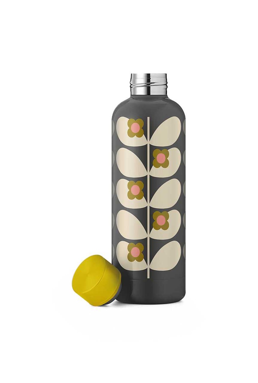 Homeware Orla Kiely Mugs | Orla Kiely Stainless Steel Water Bottle - Wild Rose Stem