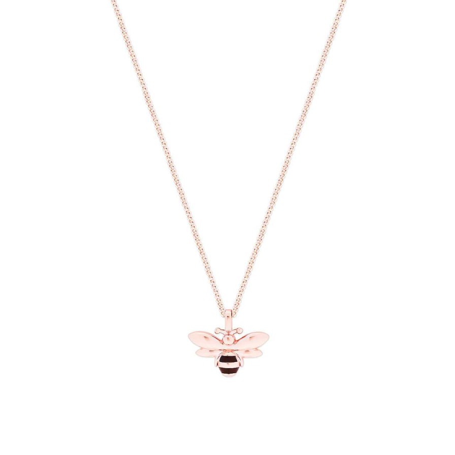 Jewellery Bees | Bee Rose Gold Mini Pendant