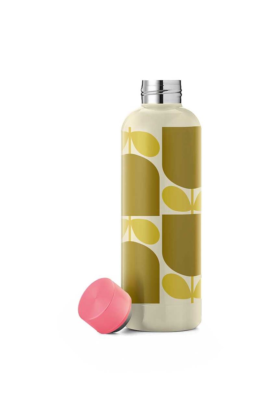 Homeware Orla Kiely Water Bottles | Orla Kiely Stainless Steel Water Bottle - Block Flower