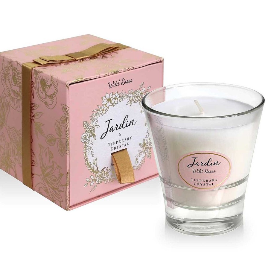 Homeware Tipperary Crystal Candles | Wild Roses Jardin Collection Candle