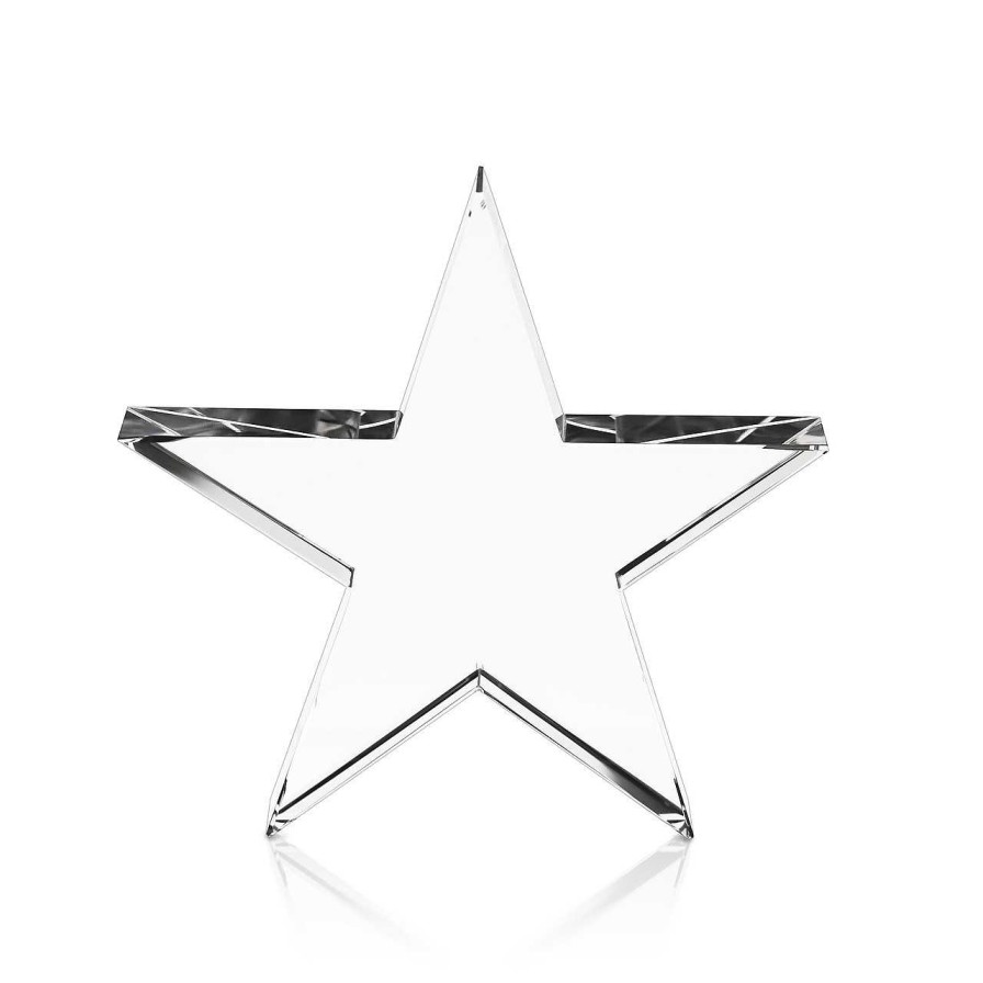 Homeware Tipperary Crystal Photo Frames | Personalised 6" Crystal Star