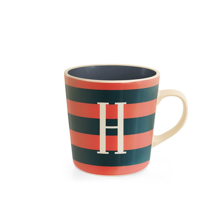 Homeware Tipperary Crystal Mugs | Tipperary Crystal Initial "H" Mug