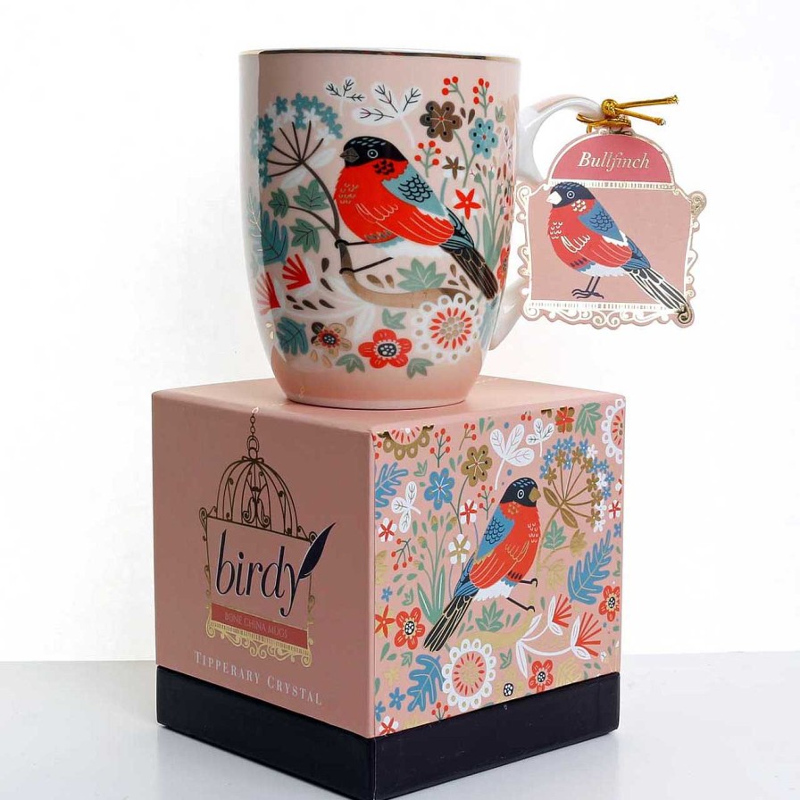 Homeware Birdy Mugs | Tipperary Single Birdy Mug - Bullfinch