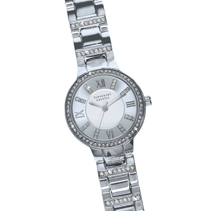 Jewellery Tipperary Crystal | Continuance Silver Watch