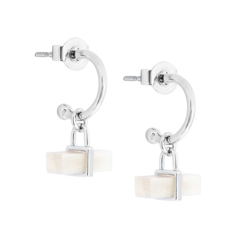 Jewellery Tipperary Crystal | Mother Of Pearl Bar Earrings