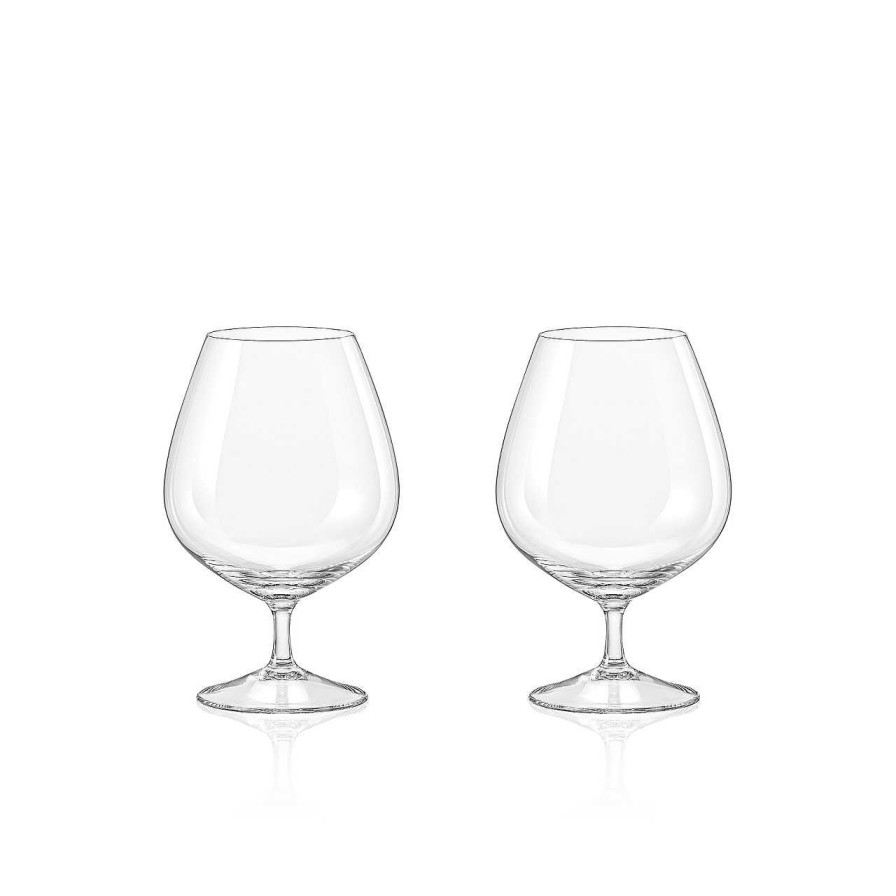 Homeware Tipperary Crystal Cushions | Eternity S/2 Crystal Brandy Glasses