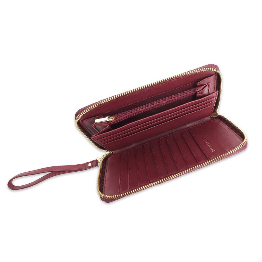 Handbags Tipperary Crystal Sunglasses | Chevron Burgundy Wallet