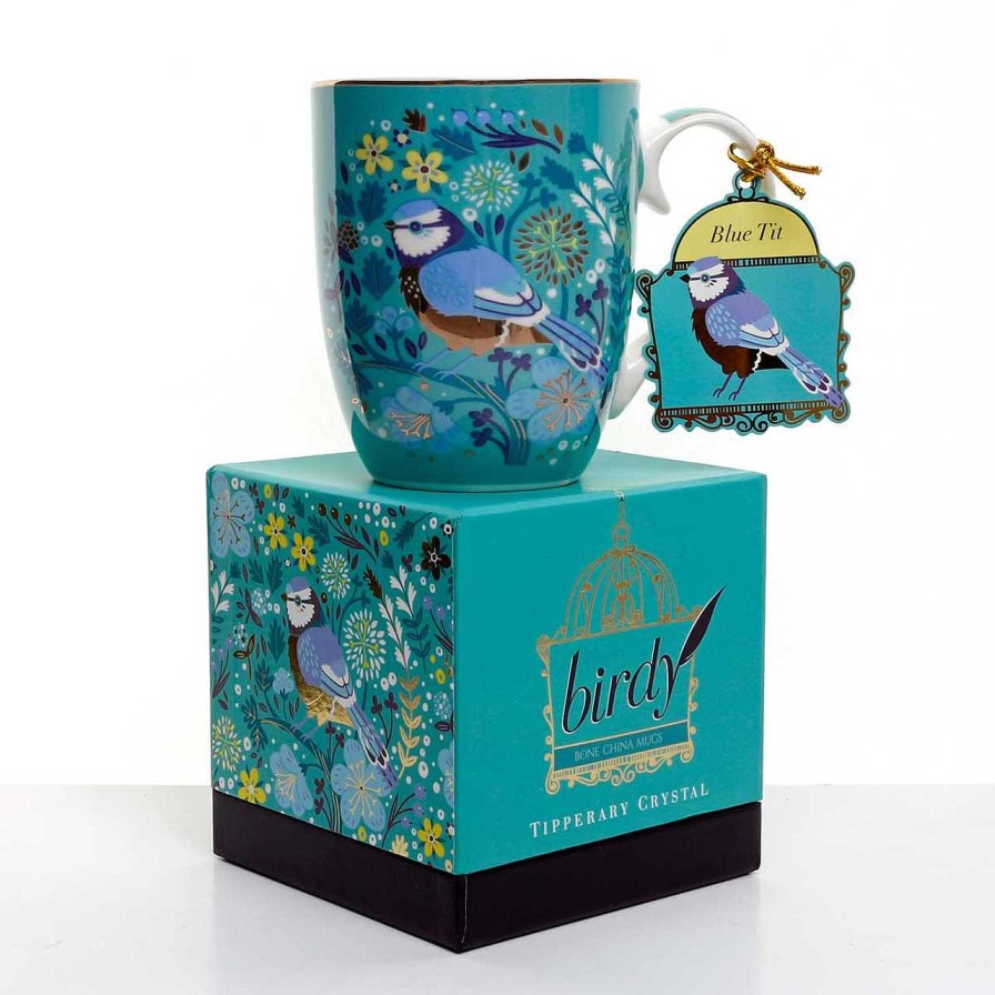 Homeware Birdy Diffusers | Tipperary Single Birdy Mug - Blue Tit