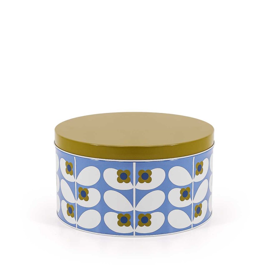 Homeware Orla Kiely Vase | Orla Kiely Nesting Cake Tins - Set Of 3 Sunflower/Sky