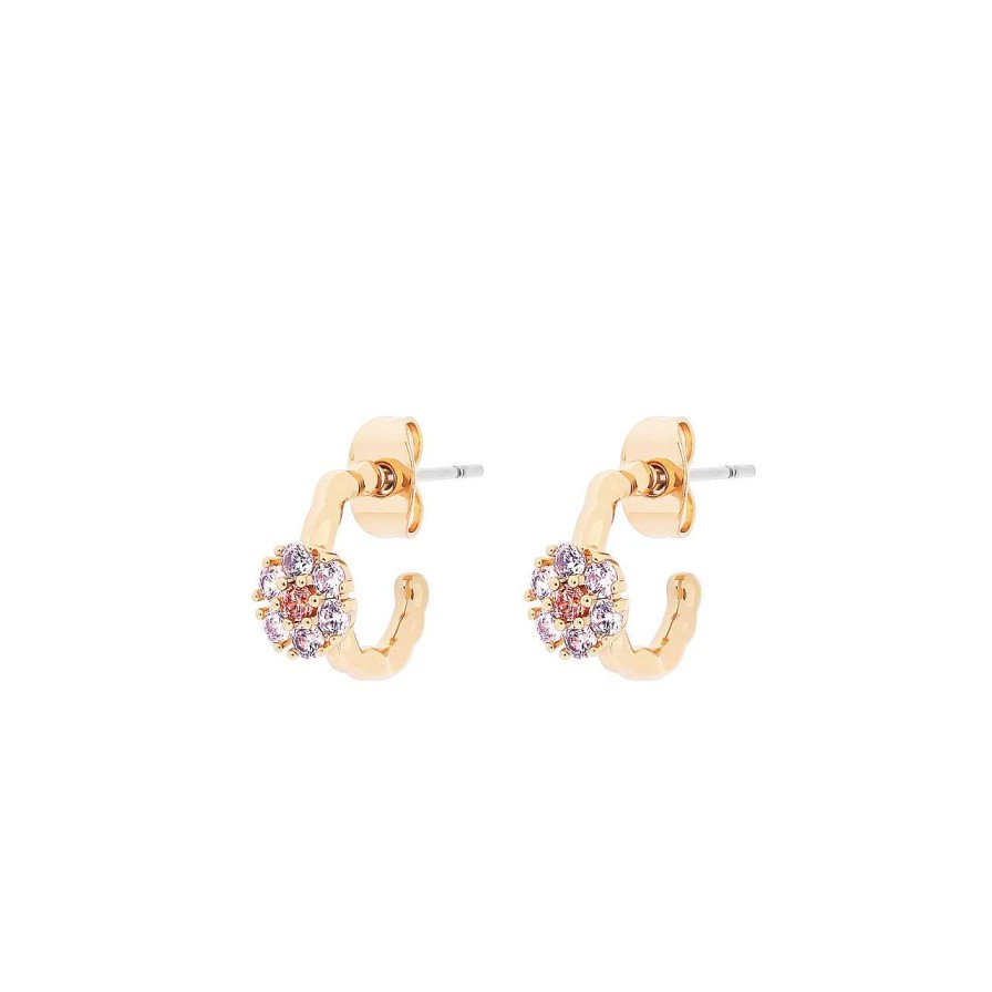 Jewellery Tipperary Crystal | Tc Daisy Earrings Gold