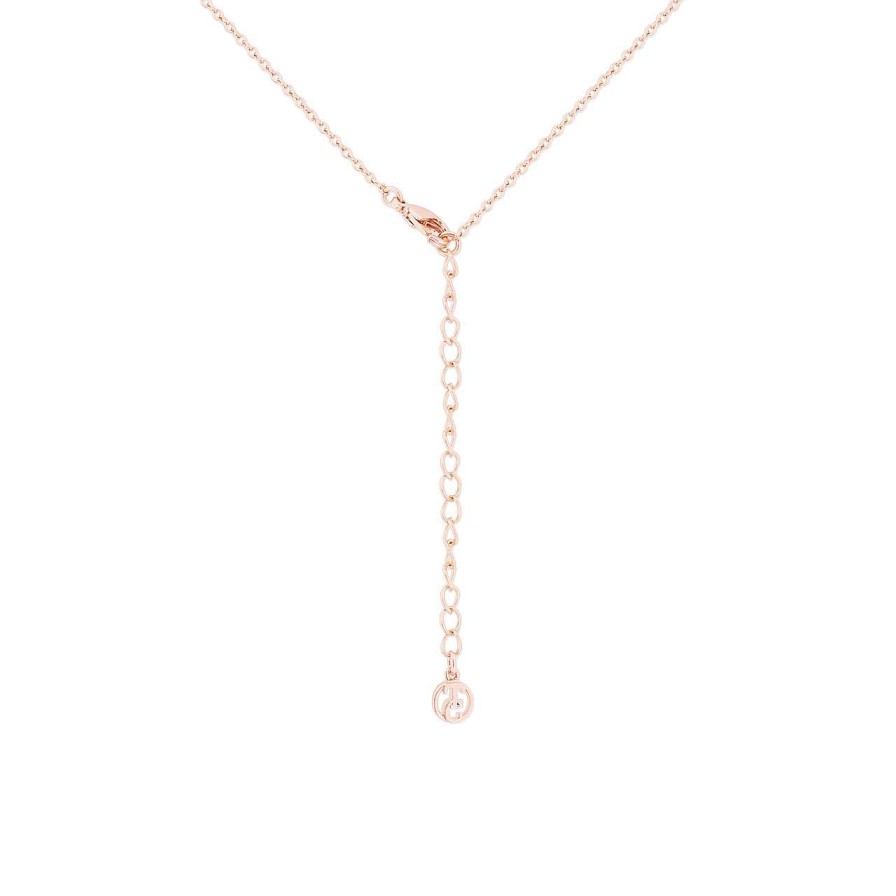 Jewellery Bees | Bee Rose Gold Hexagonal Infinity Pendant