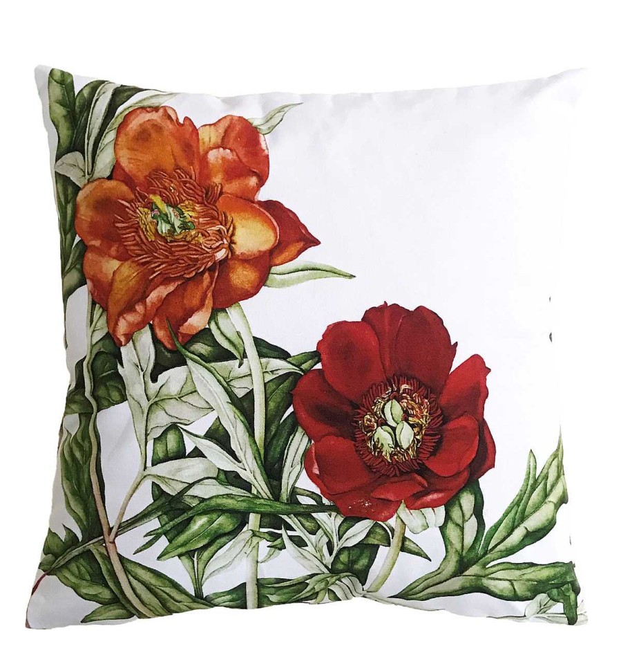 Homeware Tipperary Crystal Cushions | Botanical Studio Tree Peony Cushion