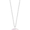 Jewellery Tipperary Crystal | Mother Of Pearl Full Moon Pendant - Silver